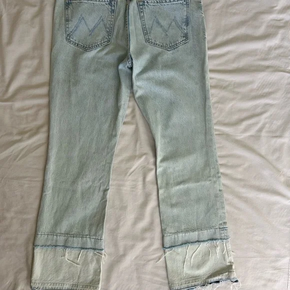 MOTHER Insider Double Double Fray Hem Size 27 - Picture 3 of 9